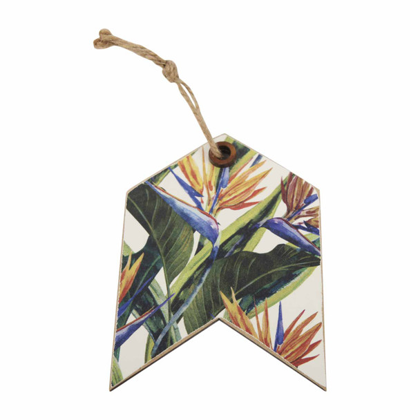 C33 Gift Wrap Tag - Strelitzia & Snake Plant