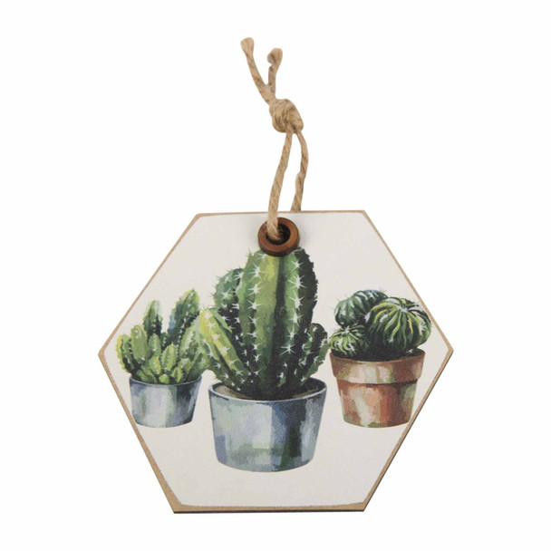 C35 Gift Wrap Tag - Succulents