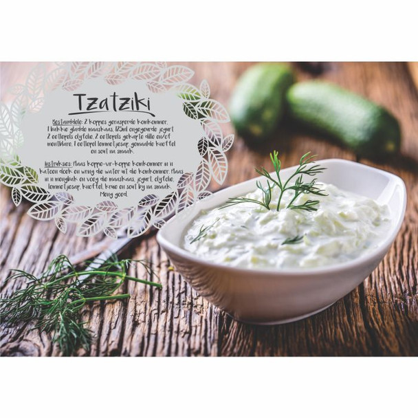 PVCPTZATZIKI PVC Placemat - Tzatziki