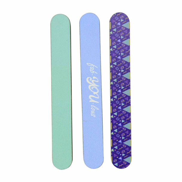 NF003 Nail File Set of Three - fab-YOU-lous