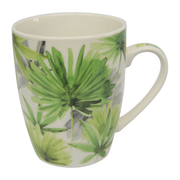 BPM3788AGA Ceramic Leaves Mug