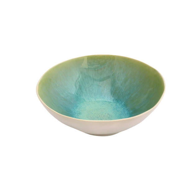 WC113 Blue Green And White Ceramic Bowl