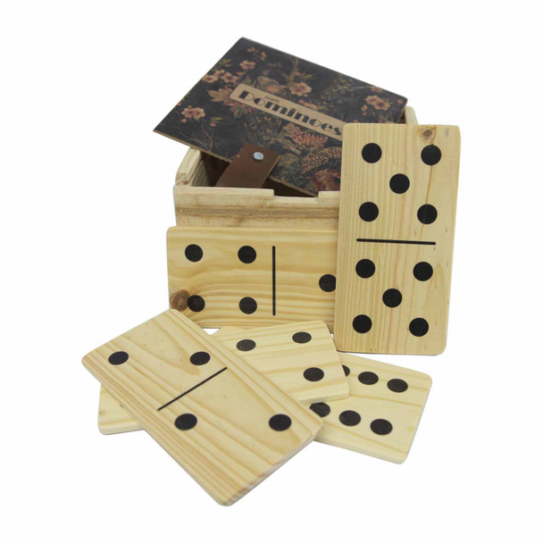 DOM01 Giant Wooden Dominoes Printed Domino Holder