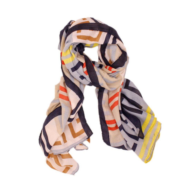 QC1 Scarf - Multi Lined & Colour