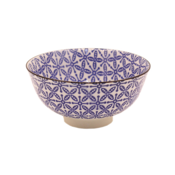 80448B Blue Pattern Bowl