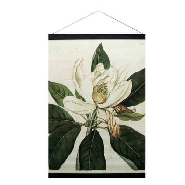 HCPM13 Hanging Canvas Print Medium - Close Up White Flower