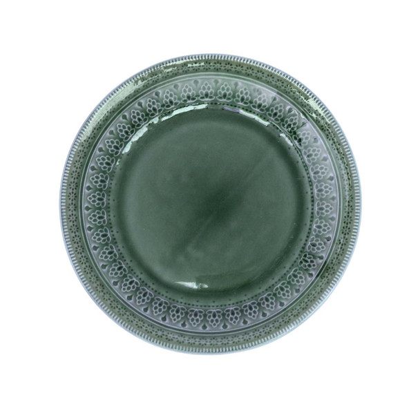 WA56 Green Ceramic Plate