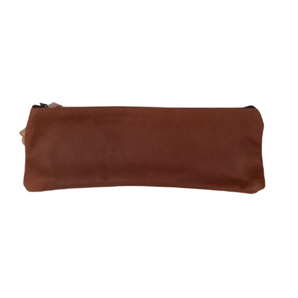 LRGLEATHERBAG Plain Leather Pencil Bag