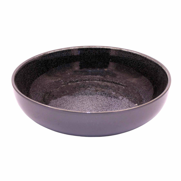 ST005A Ceramic Salad Bowl - Charcoal Black