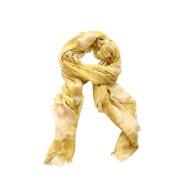 QQC1C Dusty Mustard Scarf With Bling