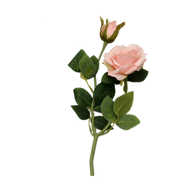 TX2CC Artificial Flower - Light Pink Rose
