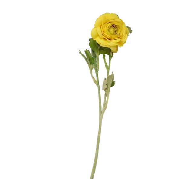 TX3FF Artificial Flower - Yellow Persian Buttercup