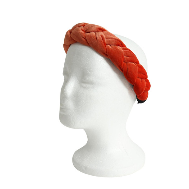 FG2E Velvet Aliceband - Coral