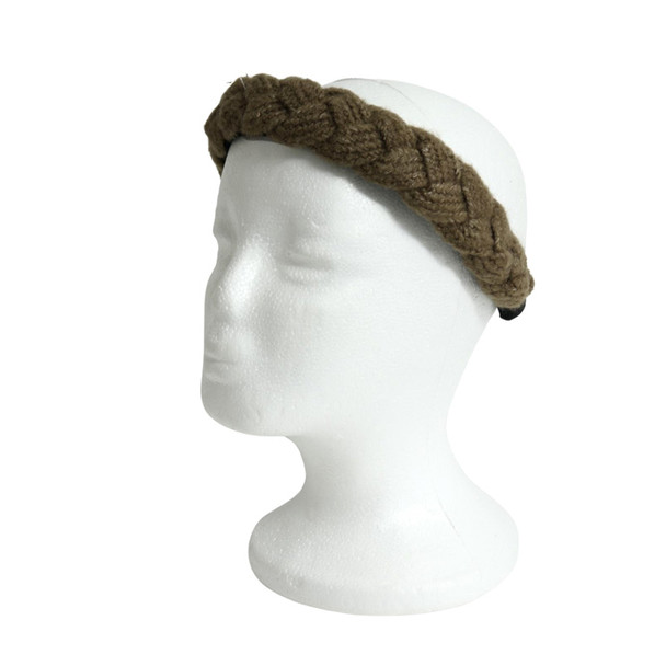 FG3E Knitted Aliceband - Brown