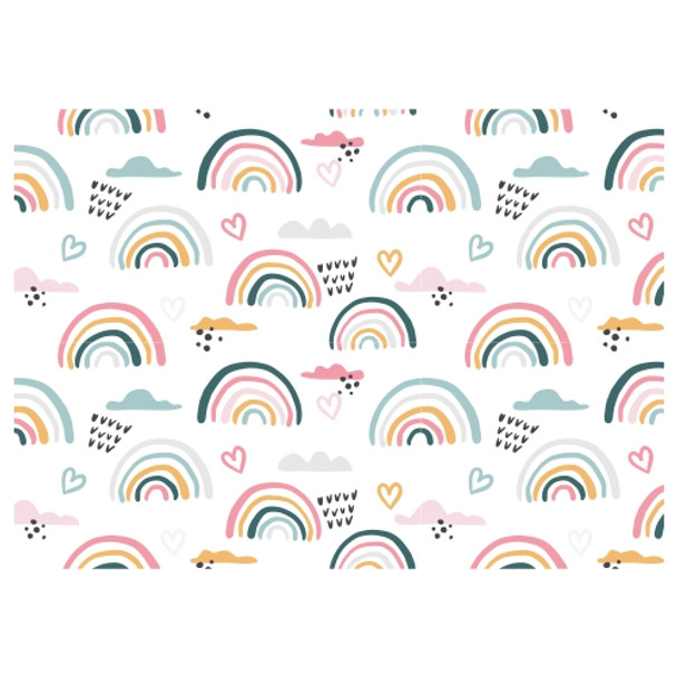 PVCPM22  PVC Placemat - Kids Rainbow