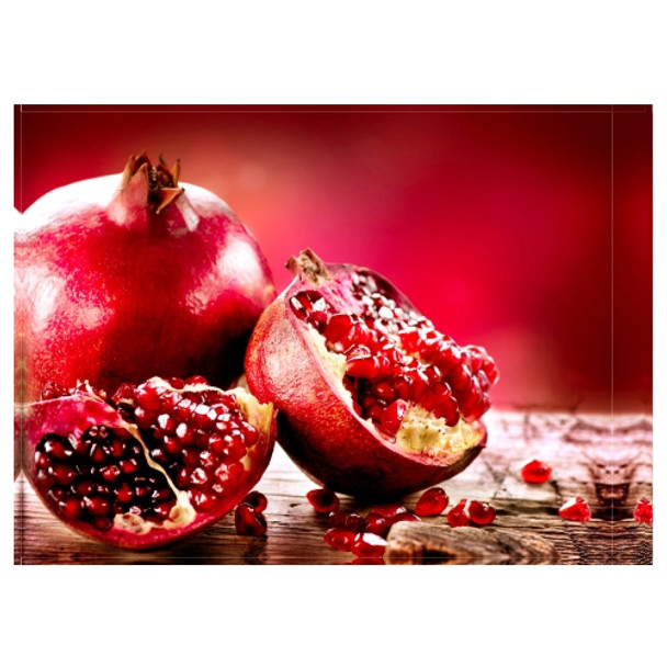 PLACEML185 Disposable Placemat - Pomegranates on Red