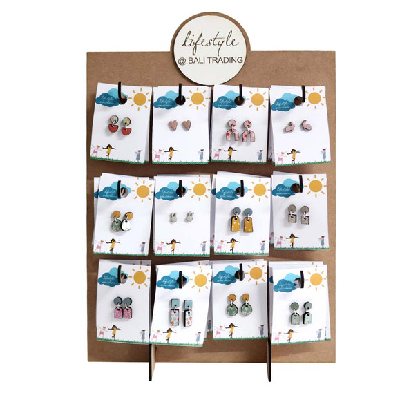 PBDKIDS1 Earring Stand 33pc - For The Kiddos