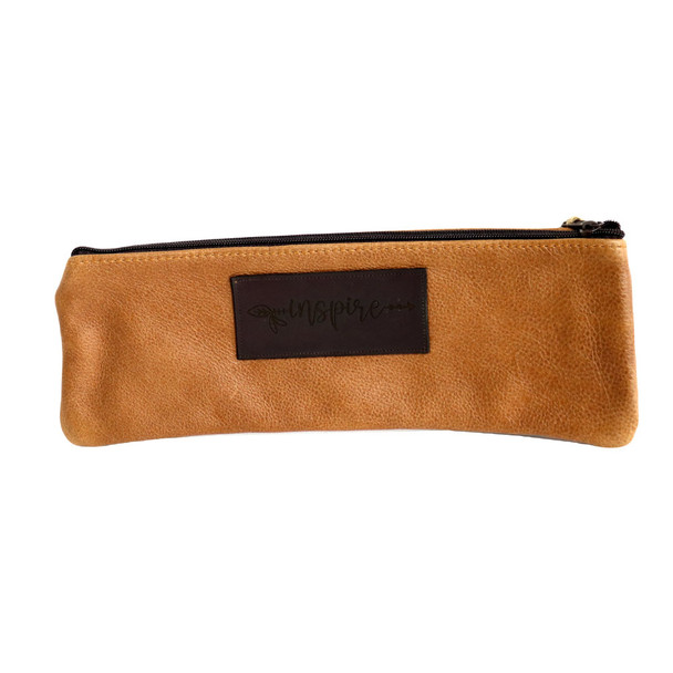 EDLPBAG15 Genuine Leather Edson Long Pencil Bag - Inspire