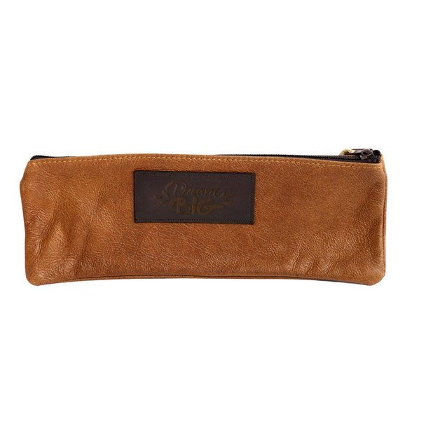 EDLPBAG25 Genuine Leather Edson Long Pencil Bag - Dream Big