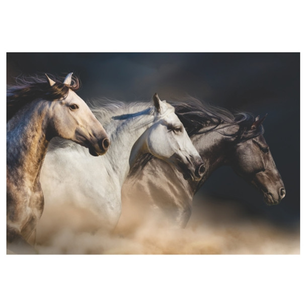 PVCPM60 PVC Placemat - Running Horses