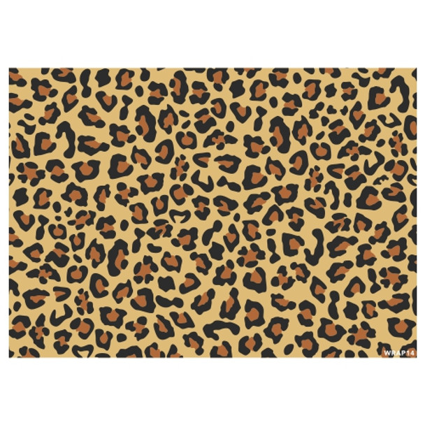 WRAP14 Gift Wrap Sheet - Camouflage Leopard