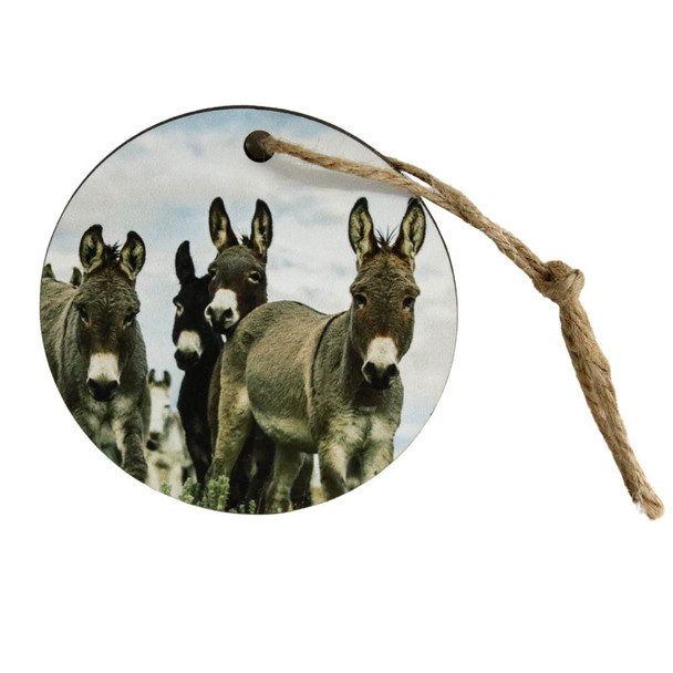 WTAG3 Gift Wrap Tag - Donkey