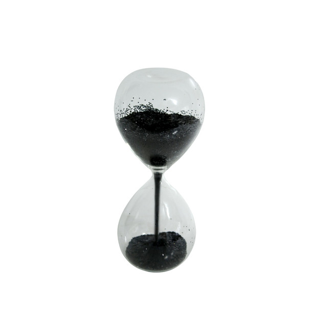 HS009A Medium Sand Clock - Black