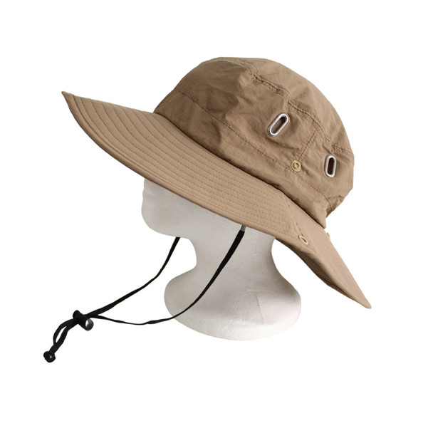YF2232B Polyester Medium Hat - Light Brown