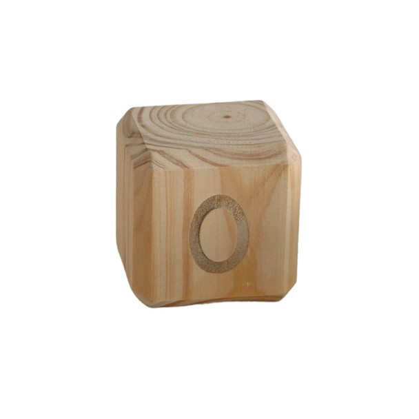 WABO Wooden Alphabet Block - O