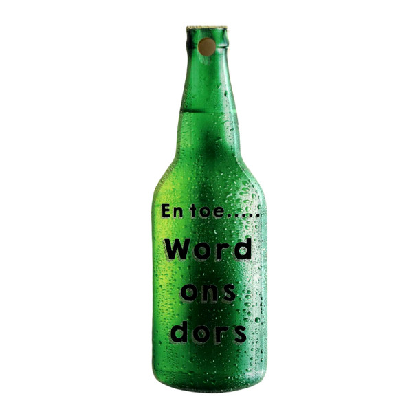 BB4 Beer Bottle Opener - En Toe Word Ons Dors