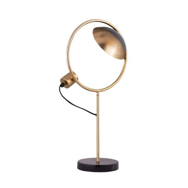 YS2236 Table Lamp - Reflector Brass