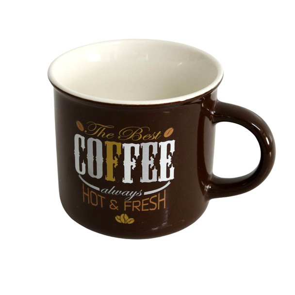 BPM4877B Boxed Gift Mug - Brown, The Best Coffee