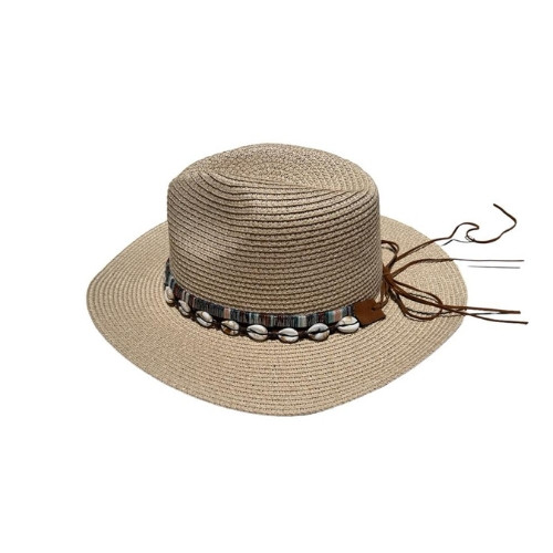 A20200883A Hat - Brown With Shell Band