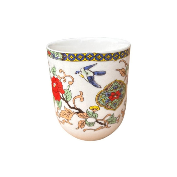 A079B Ceramic Tea Cup Set of 6 - Birds And Flowers