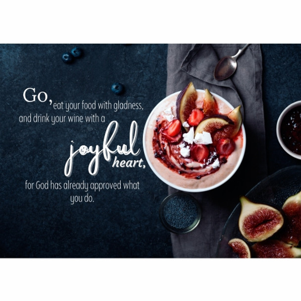 PLACEML267 Disposable Placemats - Food With Gladness