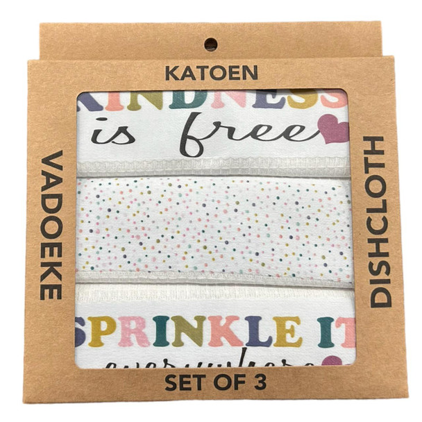 DCBOX1 Dishcloth Box - Kindness Is Free