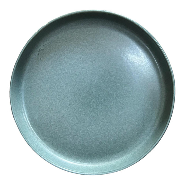 TM24ST0103014 Ceramic Plate - Green , White Speckle
