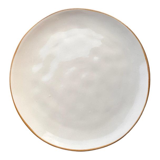 TM24ST0103022 Ceramic Plate - Cloudy White