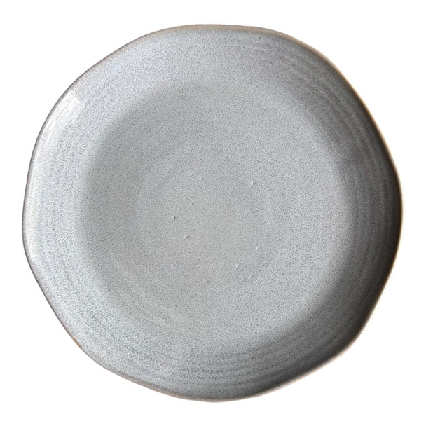 TM24ST0103931 Ceramic Plate - Grey, Speckled