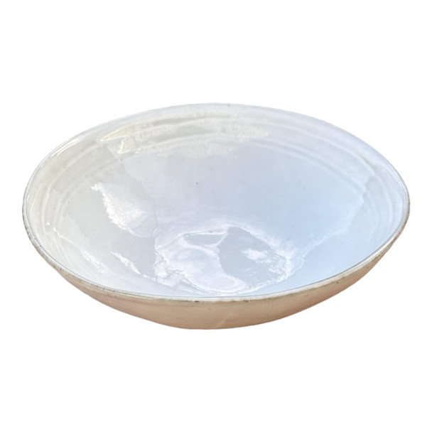 TJL25438 Ceramic Bowl - Cloudy White