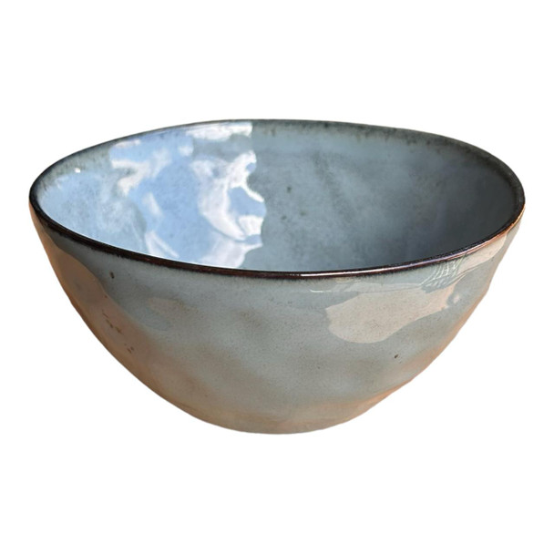 TM24ST0103489 Ceramic Bowl - Blue Grey, Speckled