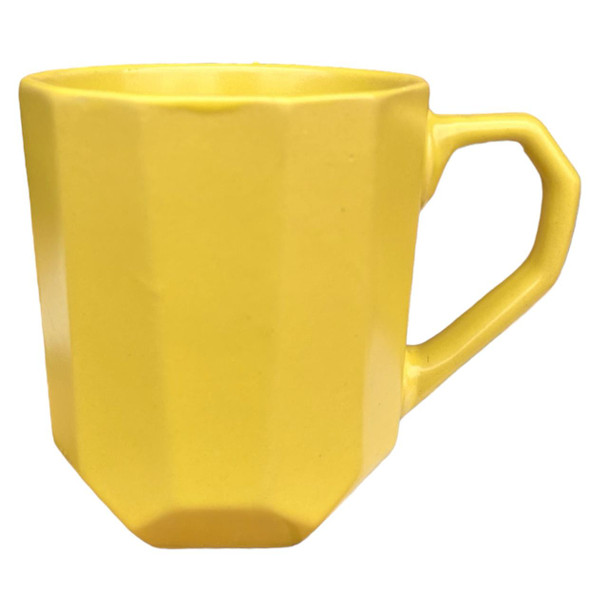 TJL25615A Ceramic 14oz Mug - Yellow