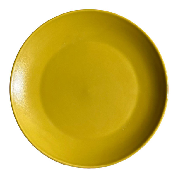TM24ST0103933A Ceramic Side Plate - Mustard Yellow