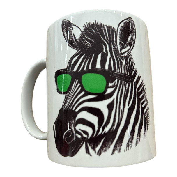 CPM125 Ceramic Printed Mug - Zebra
