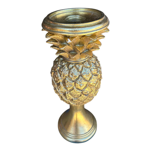 181812ZT Candle Stick - Gold Pineapple