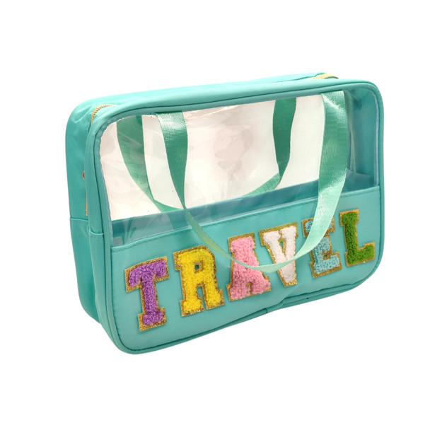 MB5D PVC Makeup Bag - Travel, Mint Bag
