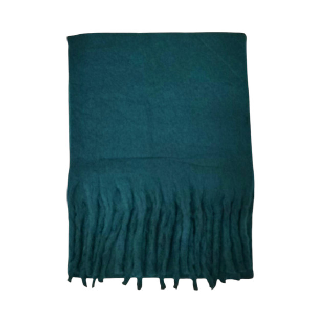 YX2502K Thick Polyester Scarf - Emerald