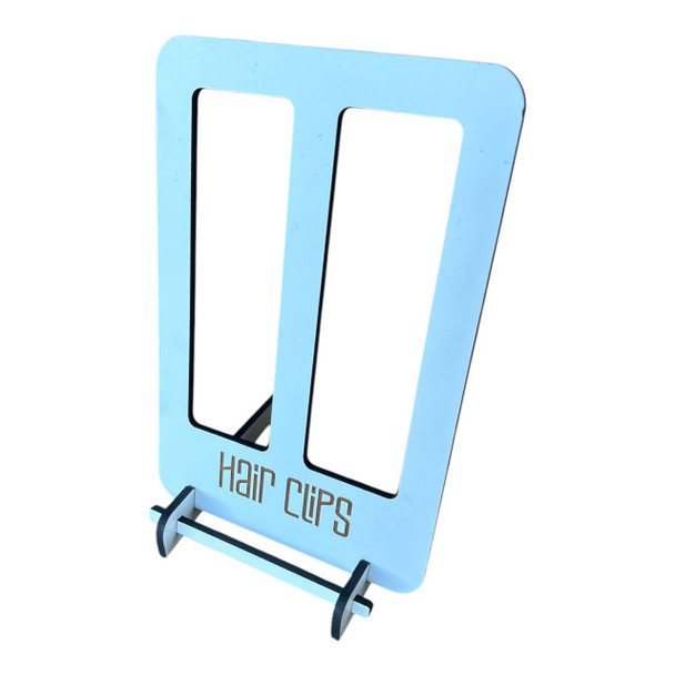 HAIRSTAND Empty MDF Hair Claw Display Stand