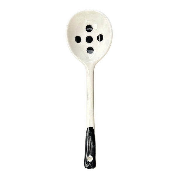 CY2625A Ceramic Spoon 16cm - Five Dots