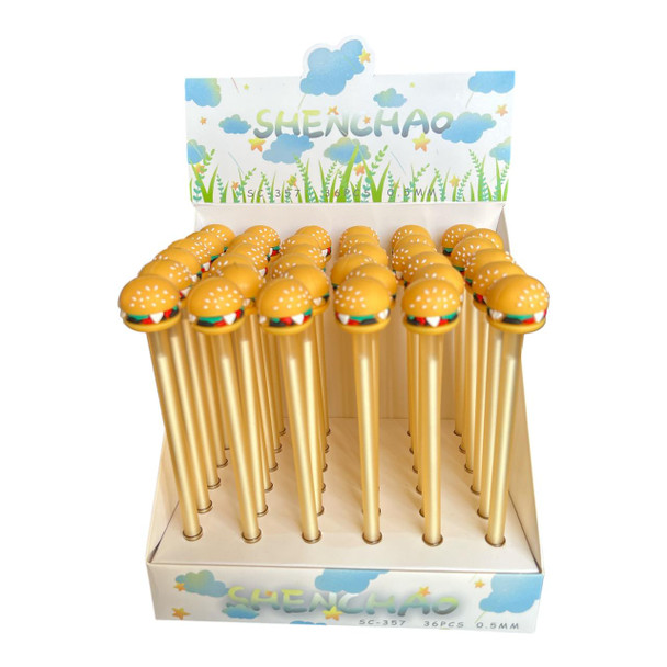 GPSH5 Gel Pens Box of 36 - Hamburgers